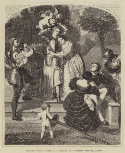 Britomart disarmata da Frederick Richard Pickersgill